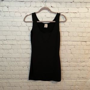 Skin tight black dress